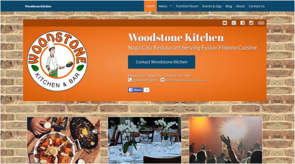 Woodstone Kitchen Website