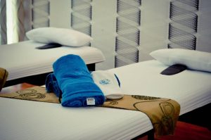 blue water day spa valentine's day treat