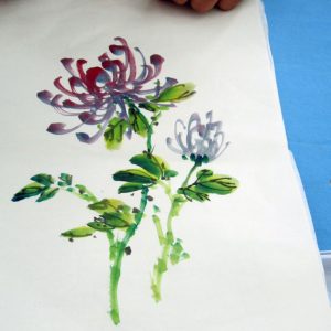 chrysanthemum painting