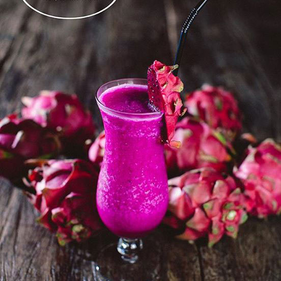 Dragon Fruit Shake by Casa Soriano