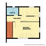 Camella Naga The Avenue Heights Bella second floor plan