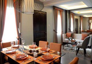 camella naga cara model house dining room