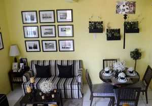 Lessandra Naga Ravena model house living room