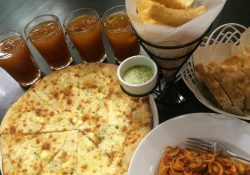 Four Cheese Pizza - Grissini Ristorante