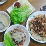 Samgyeopsal and Seafood Pancake - MannA Korean Food