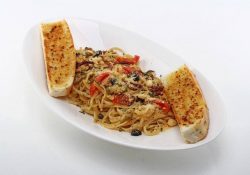 Olives and Olive Oil Pasta - White Bean Cafe’