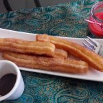 Churros with Choco Dip - Grateful Cafe