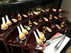 villa caceres hotel rjs buffet appetizers