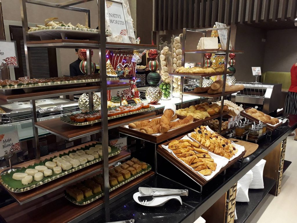 villa caceres hotel rjs buffet native snacks