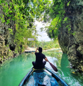 365 Things To Do In or Near Naga #15: Boat Riding at Nagsusom Falls & Blue Lagoon