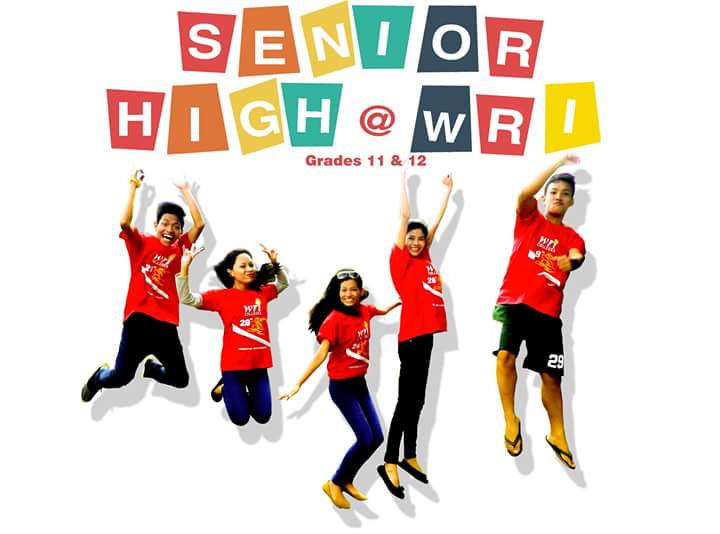 WRI Senior High – The TVL Track Senior High