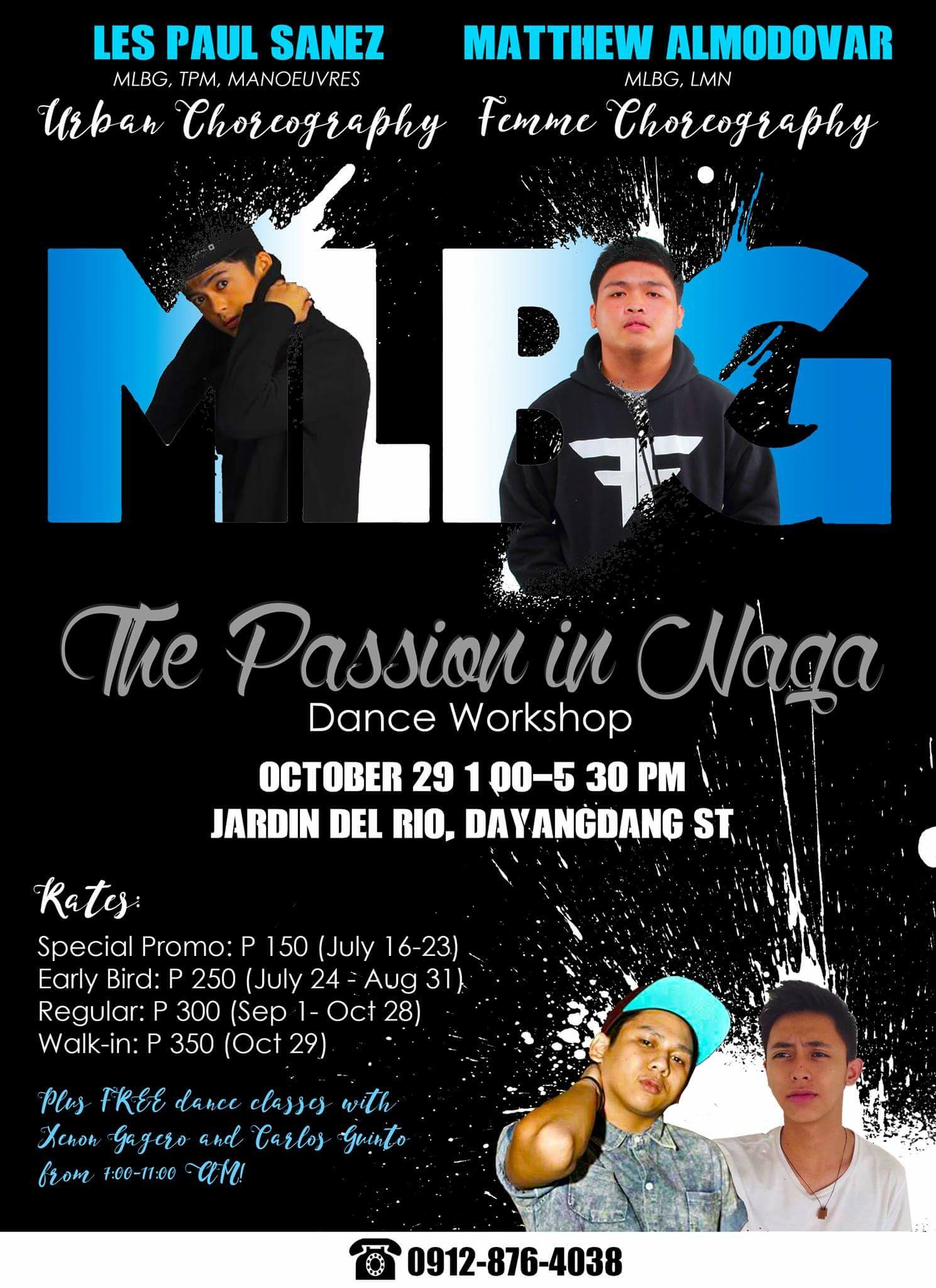 MLBG “The Passion in Naga” Dance Workshop
