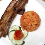 Hillary & Andrew Hostel and Restaurant Pork Liempo with Rice