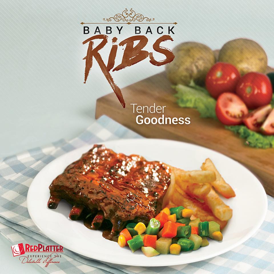 Baby Back Ribs – Red Platter